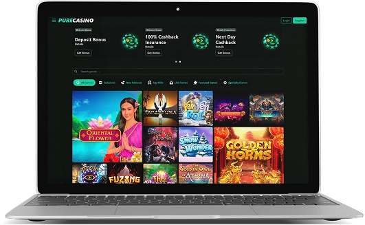 Pure Casino Australia Desktop Pure Casino Australia Desktop
